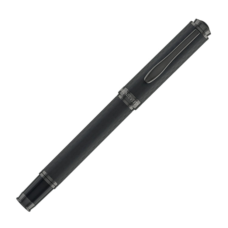 Monteverde Innova Fountain Pen in Matte Carbon with Gunmetal Trim