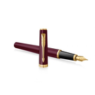 Parker Meridian Fountain Pen in Red with Gold Trim