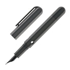 Nahvalur Nautilus Fountain Pen in Ti Black