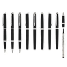 Waterman Hemisphere Rollerball Pen in Black with Chrome Trim
