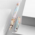 Leonardo Momento Magico Fountain Pen in Fantasie Primary Manipulation 4, Rose Gold Trim