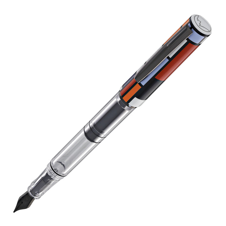 Monteverde USA MP1 Fountain Pen in Mondrian Composition 1921