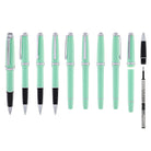 Cross Lume Ballpoint Pen in Seafoam with Polished Chrome Appointments