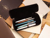 Shibui Single Pen Case (Veg Tanned) in Midnight Black Pen Cases