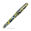 Laban Grecian Fountain Pen in Blue and Yellow Marbled Fountain Pen