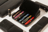 Visconti Classic Black Leather 6 Pen Case Pen Case