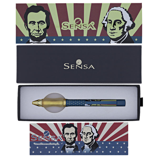 Sensa Presidents Ballpoint Pen in Washington & Lincoln - Limited Edition Ballpoint Pens