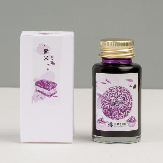 Lennon Tool Bar Winter 2023 Fountain Pen Ink in Purple Rice - 30ml