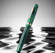 OMAS Studio Fountain Pen in Smeraldo Elegante with Rose Gold Trim