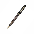 Sailor 1911 Realo Fountain Pen in Black Smoke - 18K with Gold Trim