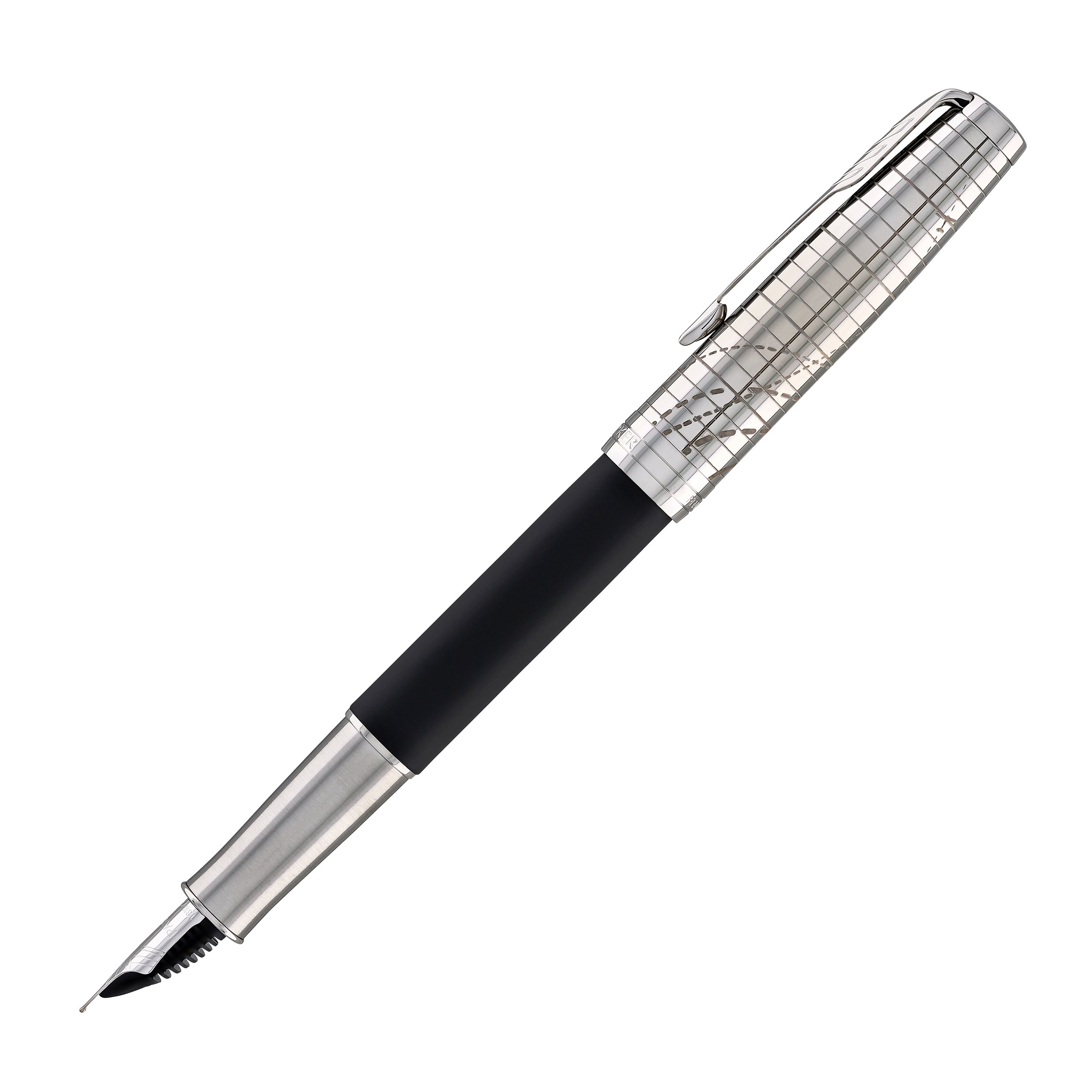 Parker Sonnet Premium Fountain Pen in Legacy of Flight with Chrome