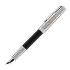 Parker Sonnet Premium Fountain Pen in Legacy of Flight with Chrome Trim - 18k Gold