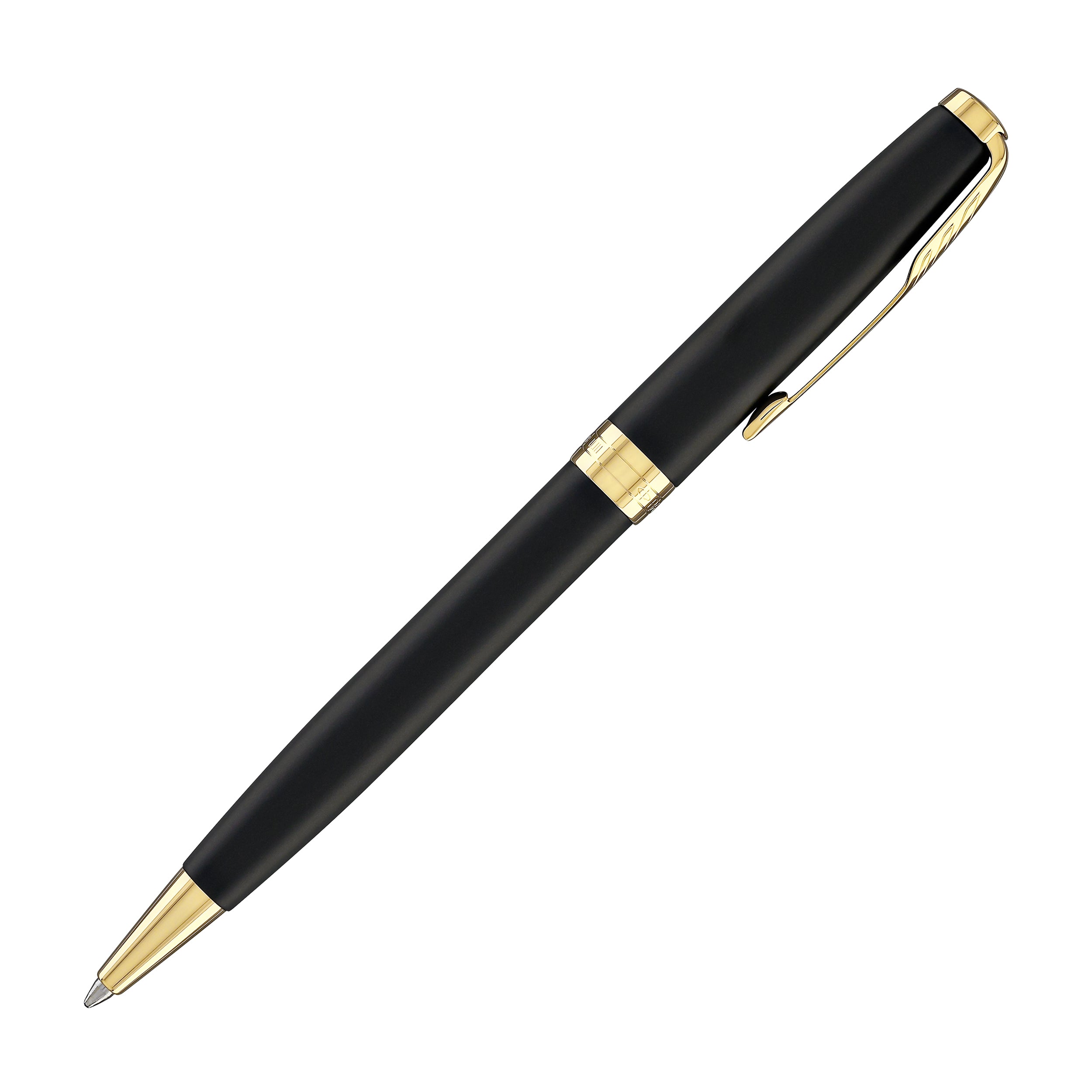 Parker Sonnet Retractable Ballpoint Pen in Matte Lacquered Black