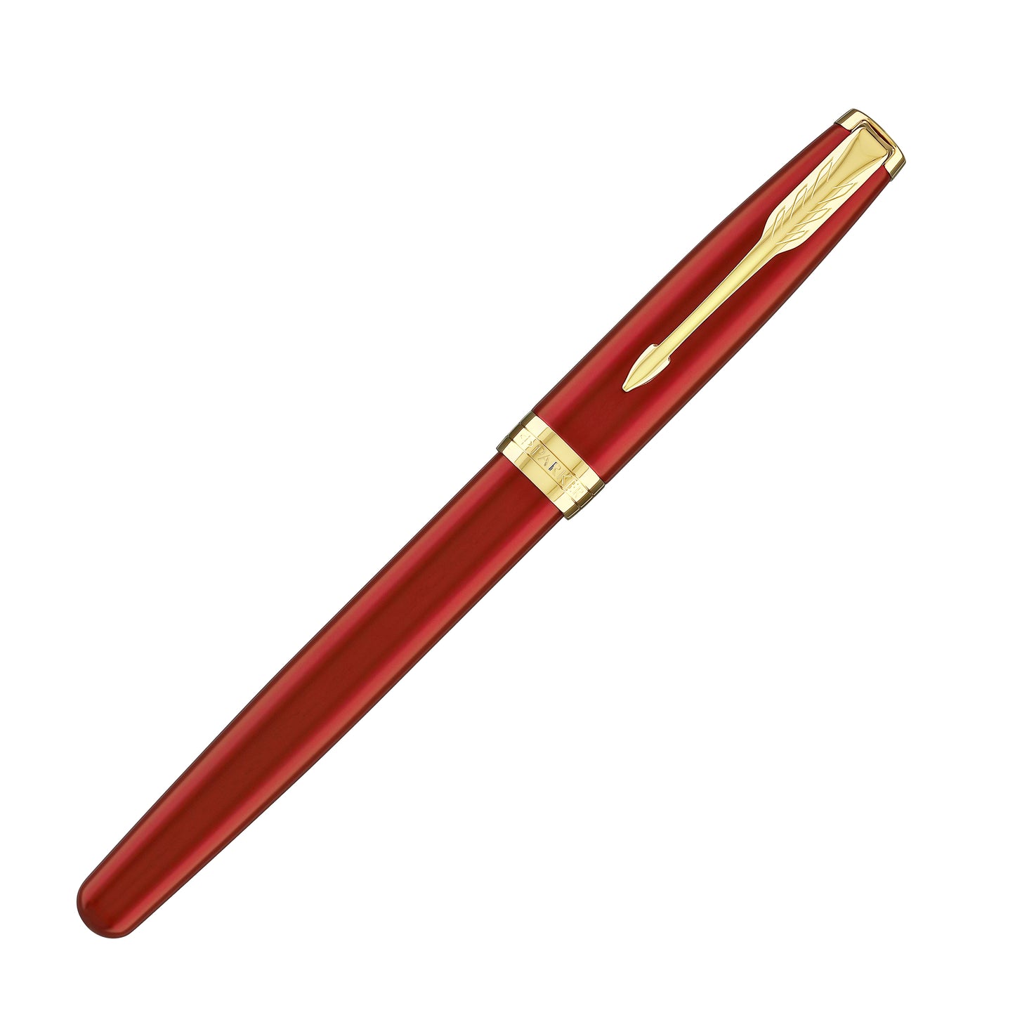 Parker Sonnet Rollerball Pen in Lacquered Red with Gold Trim