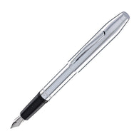 Cross Foundry Fountain Pen in Polished Chrome with Polished Chrome Appointments - Medium Nib