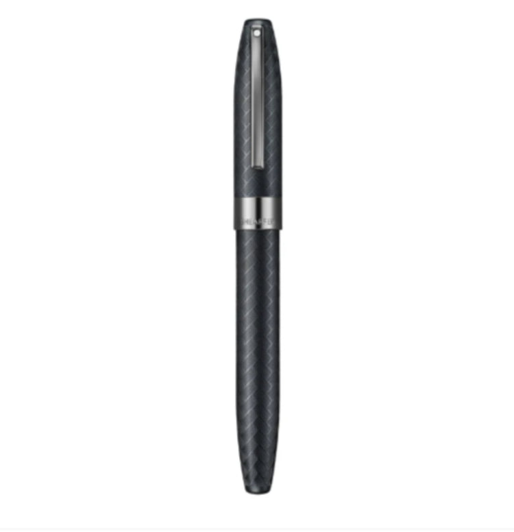 Sheaffer Legacy Chevron Fountain Pen in Matte Black with PVD Gunmetal