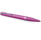 Parker Meridian Ballpoint Pen in Grape Lacquer with Rainbow Trim