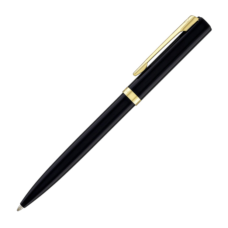 Waterman Impression Ballpoint Pen in Black with Gold Coated