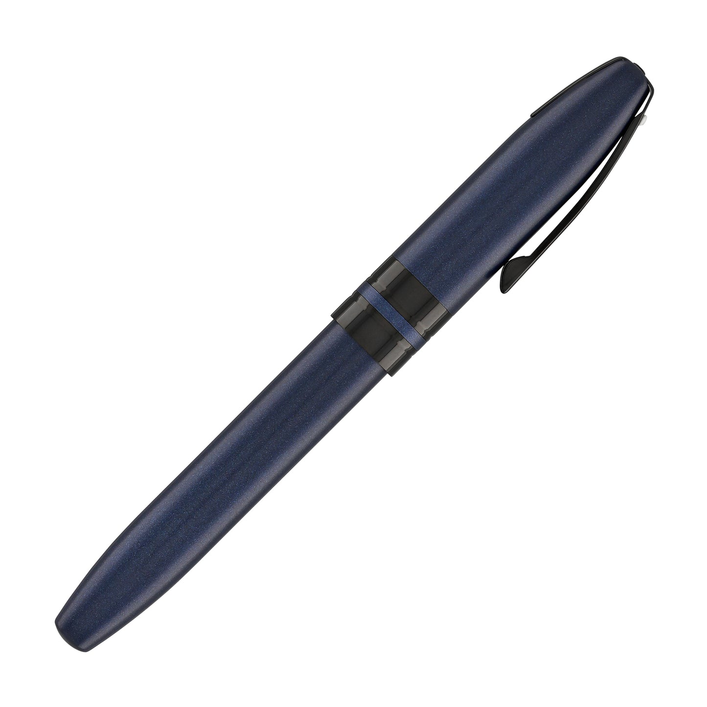 Sheaffer Icon Rollerball Pen in Matte Blue Lacquer with Black PVD Trim