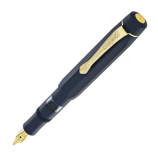 Kaweco Piston Sport AL Fountain Pen in Solo Navy/Gold