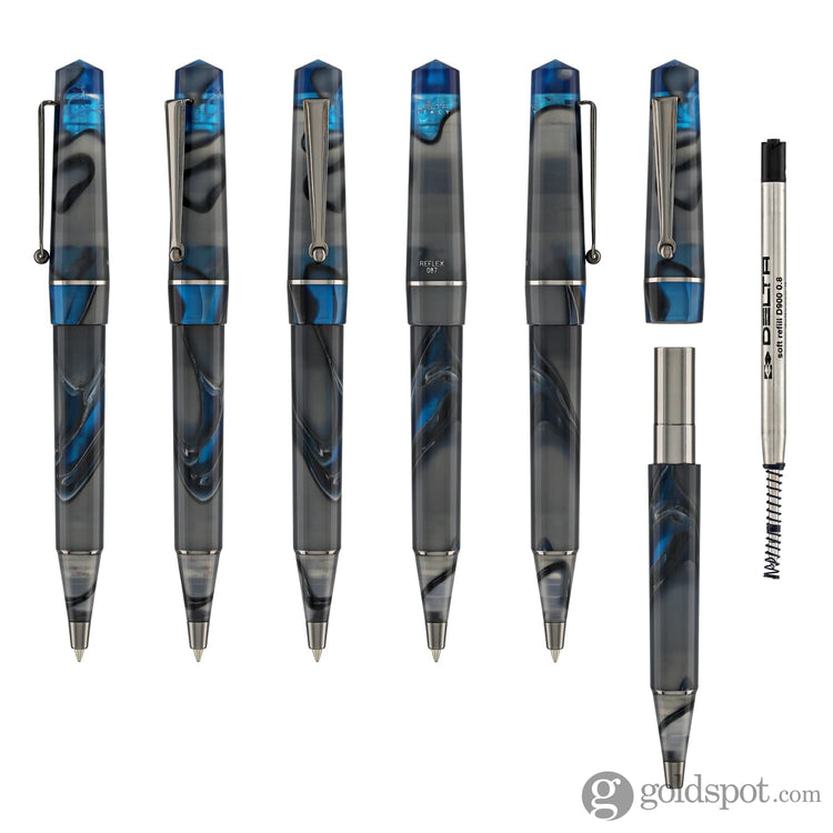 Delta Duna Ballpoint Pen in Grey