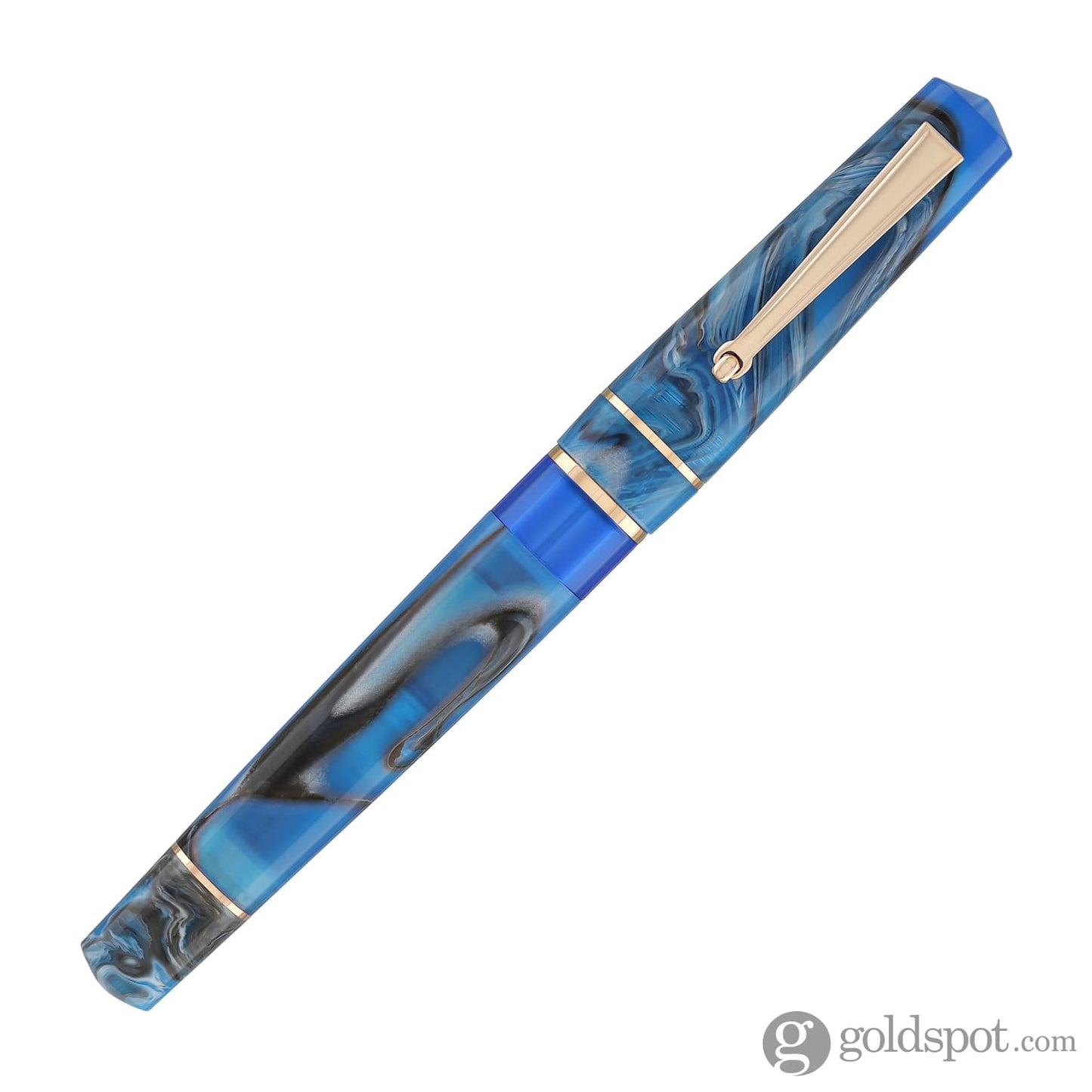 Delta Duna Piston Fountain Pen in Oasis Blue Fountain Pen