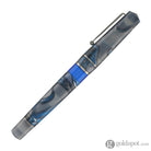 Delta Duna Piston Fountain Pen in Reflex Grey Fountain Pen