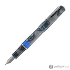 Delta Duna Piston Fountain Pen in Reflex Grey Fountain Pen