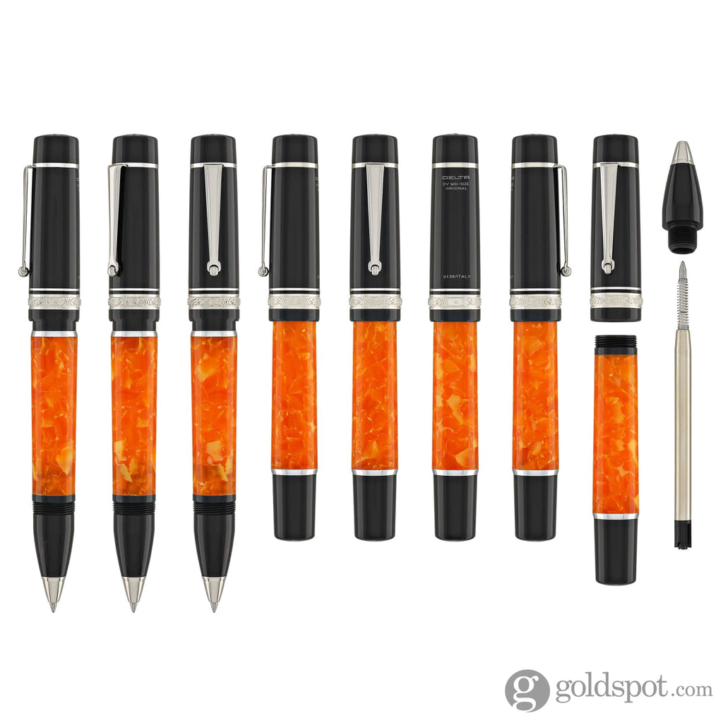 Delta DV Original MidSize Rollerball Pen Goldspot Pens