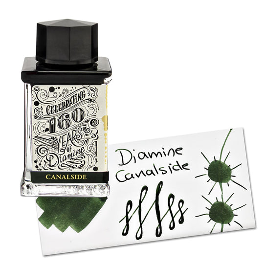 Diamine 160th Anniversary Bottled Ink in Canalside - 75 mL