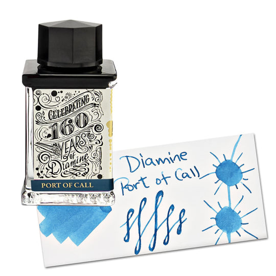 Diamine 160th Anniversary Bottled Ink in Port of Call - 75 mL