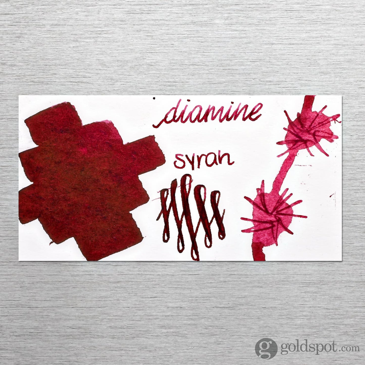 Diamine Classic Bottled Ink in Syrah Burgundy Bottled Ink