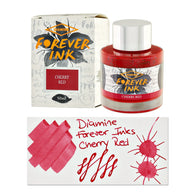 Diamine Forever Ink Bottled Ink in Cherry Red - 50 ml