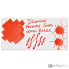 Diamine Forever Ink Bottled Ink in Coral Blaze - 50 ml Bottled Ink