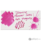 Diamine Forever Ink Bottled Ink in Hot Magenta - 50 ml Bottled Ink