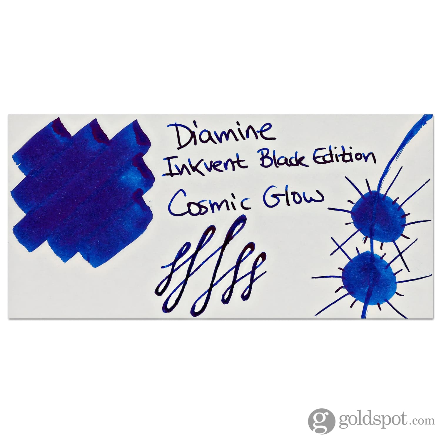 Diamine Inkvent Black Edition Extreme Sheen Bottled Ink in Cosmic