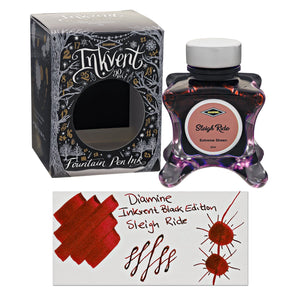 Diamine Inkvent Black Edition Extreme Sheen Bottled Ink in Sleigh Ride - 50 mL Bottled Ink