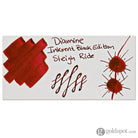 Diamine Inkvent Black Edition Extreme Sheen Bottled Ink in Sleigh Ride - 50 mL Bottled Ink