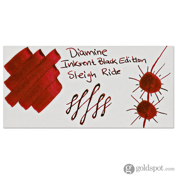 Diamine Inkvent Black Edition Extreme Sheen Bottled Ink in Sleigh Ride - 50 mL Bottled Ink