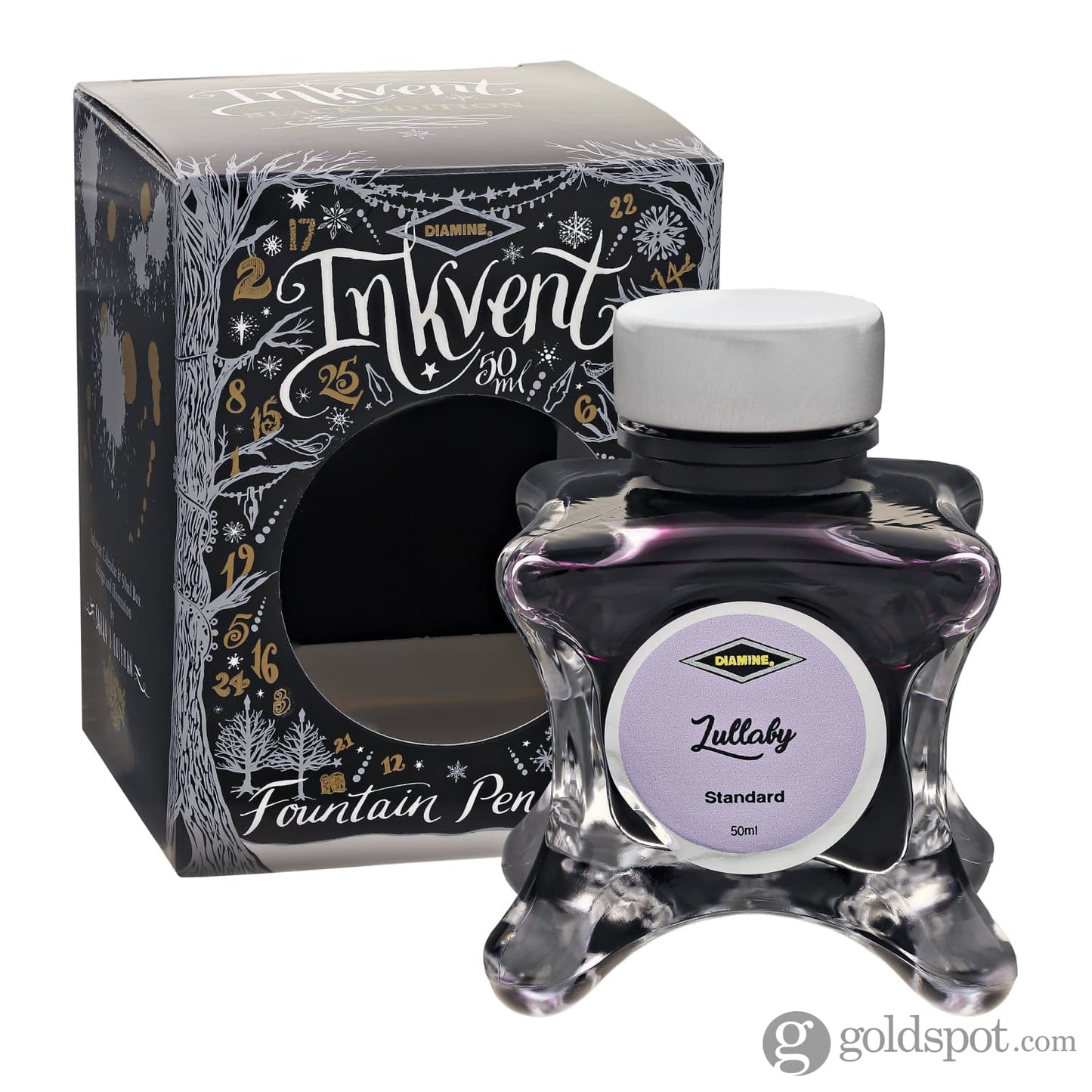 Diamine Inkvent Black Edition Standard Bottled Ink in Lullaby - 50 mL Bottled Ink