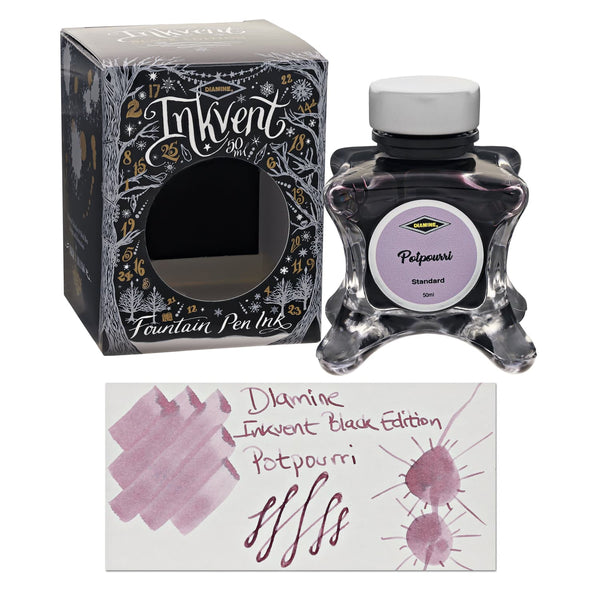 Diamine Inkvent Black Edition Standard Bottled Ink in Potpourri - 50 mL Bottled Ink