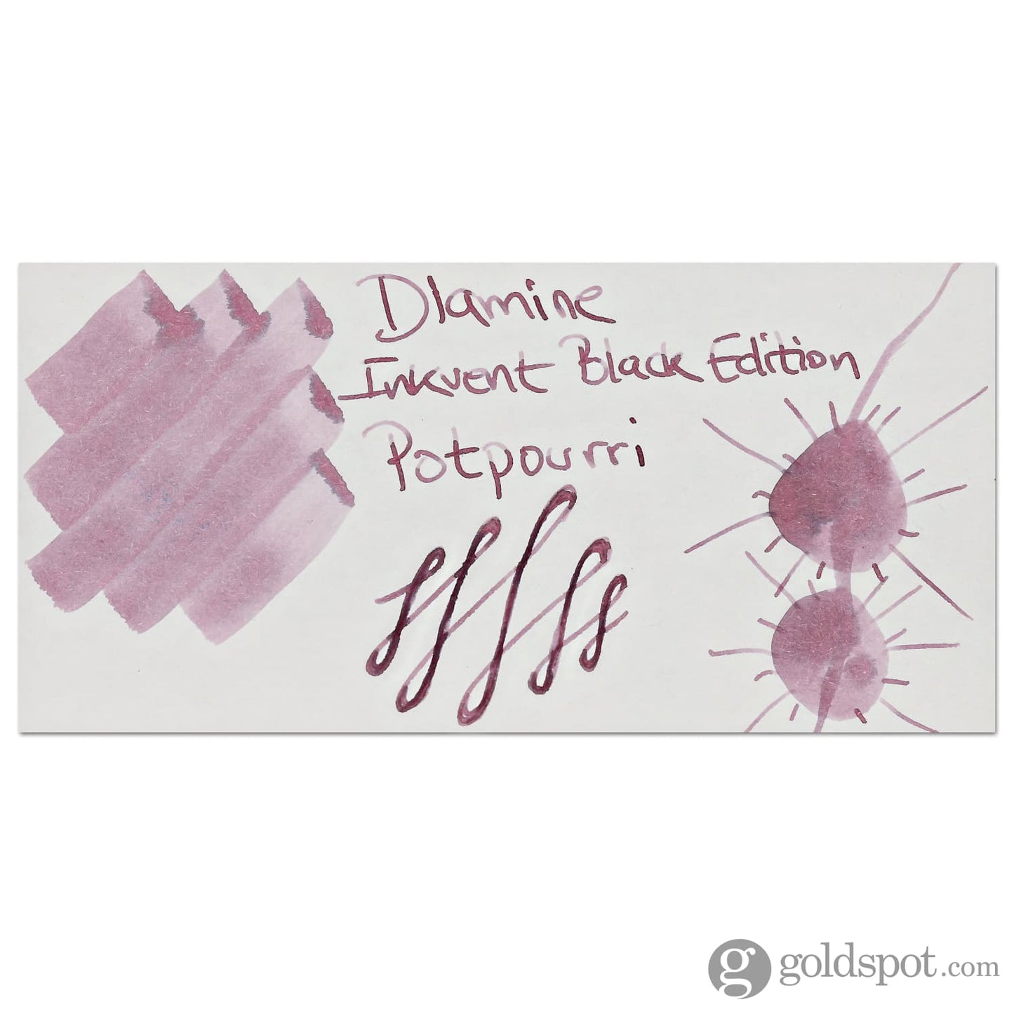 Diamine Inkvent Black Edition Standard Bottled Ink in Potpourri - 50 mL Bottled Ink