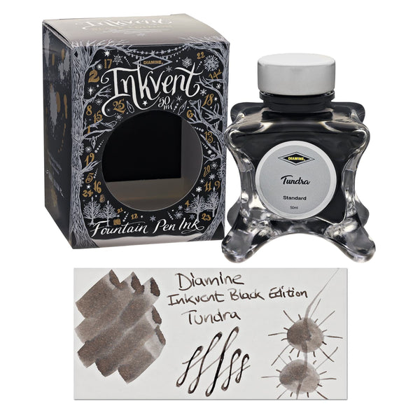 Diamine Inkvent Black Edition Standard Bottled Ink in Tundra - 50 mL Bottled Ink