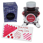 Diamine Inkvent Blue Edition Standard Bottled Ink in Candy Cane - 50 mL Bottled Ink