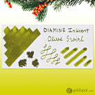 Diamine Inkvent Green Edition Chameleon Bottled Ink in Olive Swirl - 50 mL Bottled Ink