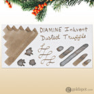 Diamine Inkvent Green Edition Shimmer Bottled Ink in Dusted Truffle - 50 mL Bottled Ink