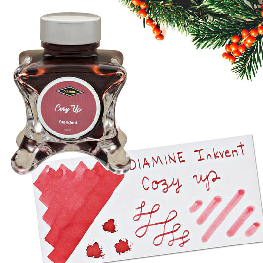 Diamine Inkvent Green Edition Standard Bottled Ink in Cozy Up - 50 mL