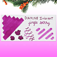 Diamine Inkvent Green Edition Standard Bottled Ink in Jingle Berry - 50 mL