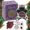 Diamine Inkvent Purple Edition Chameleon & Shimmer Bottled Ink in Bah Humbug - 50 mL Bottled Ink