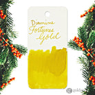 Diamine Inkvent Purple Edition Chameleon & Shimmer Bottled Ink in Fortunes Gold - 50 mL Bottled Ink